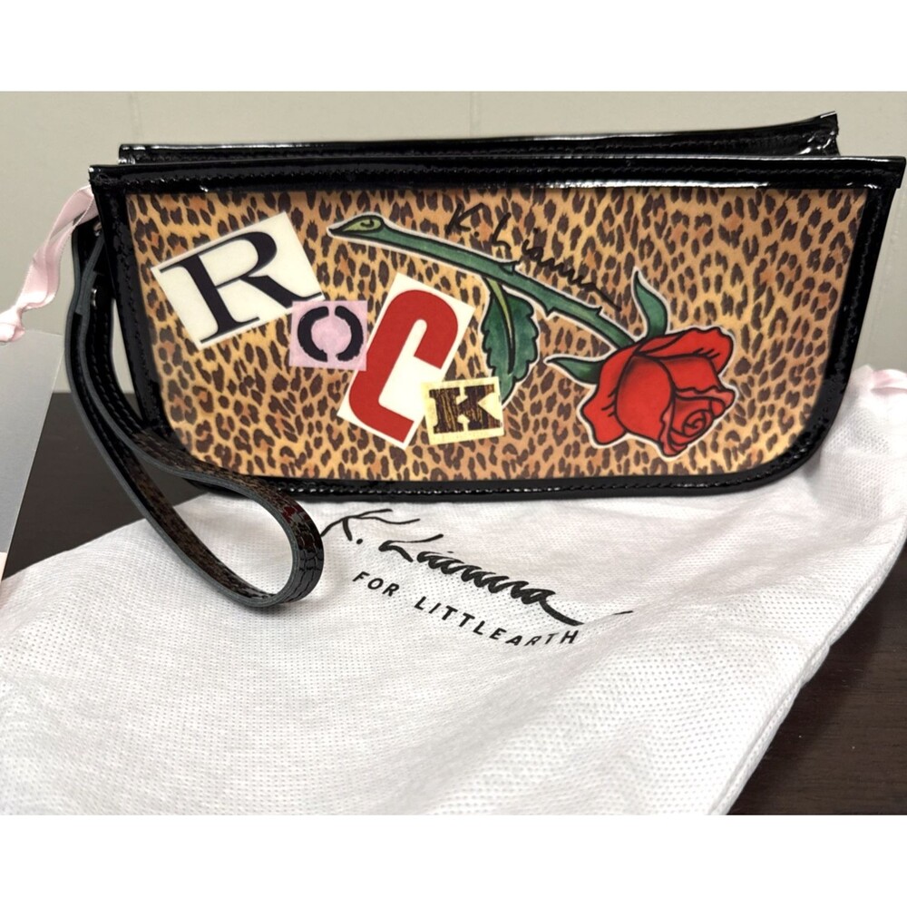 K. LIANNA for LITTLEARTH Recycle Wristlit Invest Fashion Style Purse Punk Goth